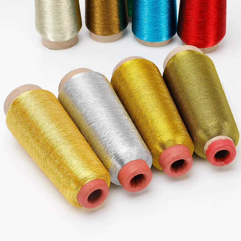 Gold and silver embroidery thread